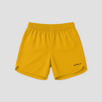 Short Corrida Masculino Dry Fit - Amarelo Ouro