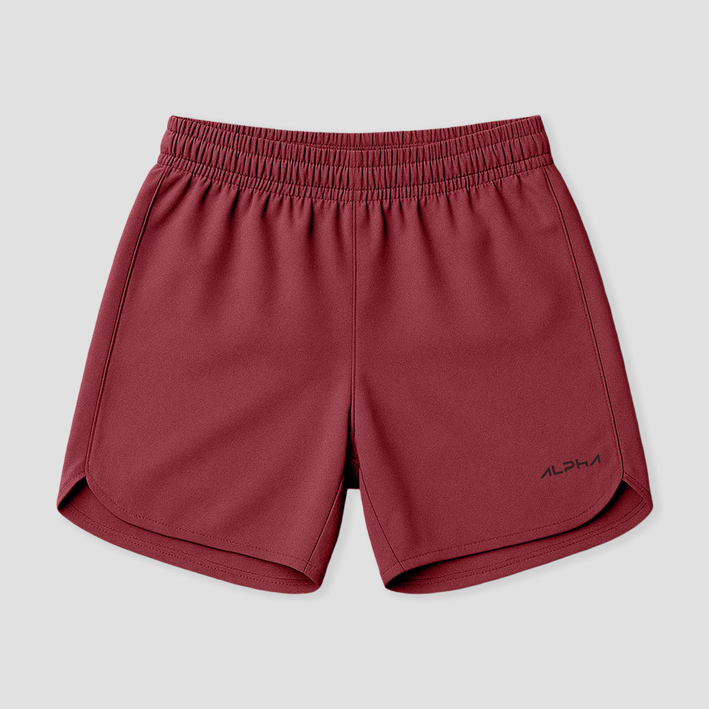 Short Corrida Masculino Dry Fit - Bordô