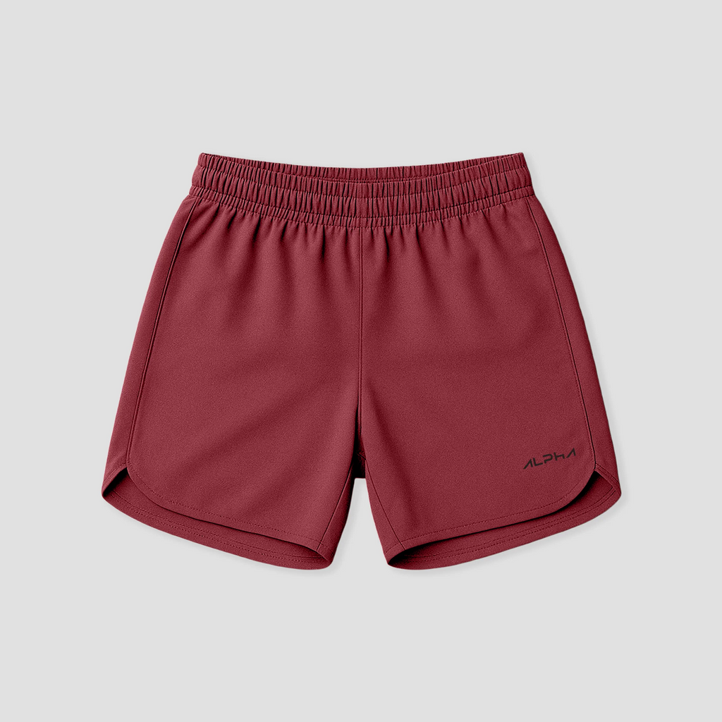 Short Corrida Masculino Dry Fit - Bordô