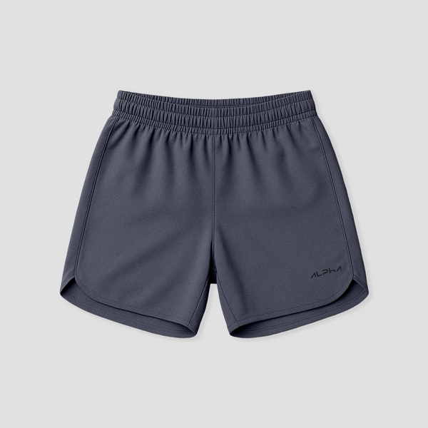 Short Corrida Masculino Dry Fit - Chumbo