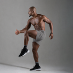 Short Corrida Masculino Dry Fit - Cinza