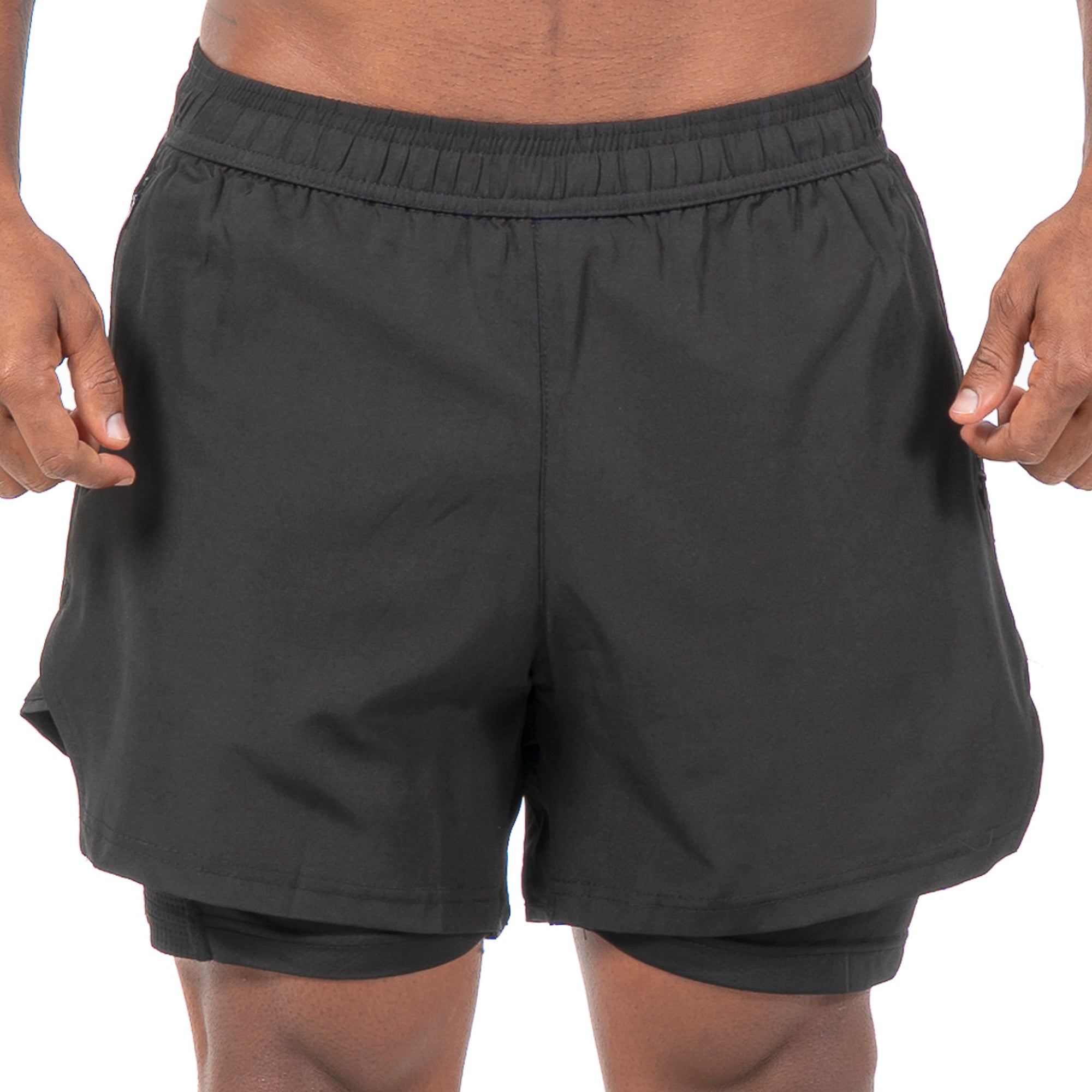 Short Dry Fit Compressão Fluid Preto