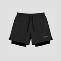 Short de Compressão Dry Fit Preto Bolso Ziper - Fluid