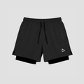 Short de Compressão Dry Fit Preto Bolso Ziper - Lupus