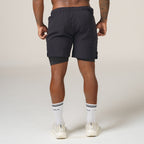 Short de Compressão Dry Fit Preto Bolso Ziper - Lupus