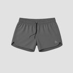 Short de Corrida Feminino Lupus Chumbo