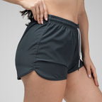 Short de Corrida Feminino Lupus Chumbo