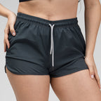 Short de Corrida Feminino Lupus Chumbo