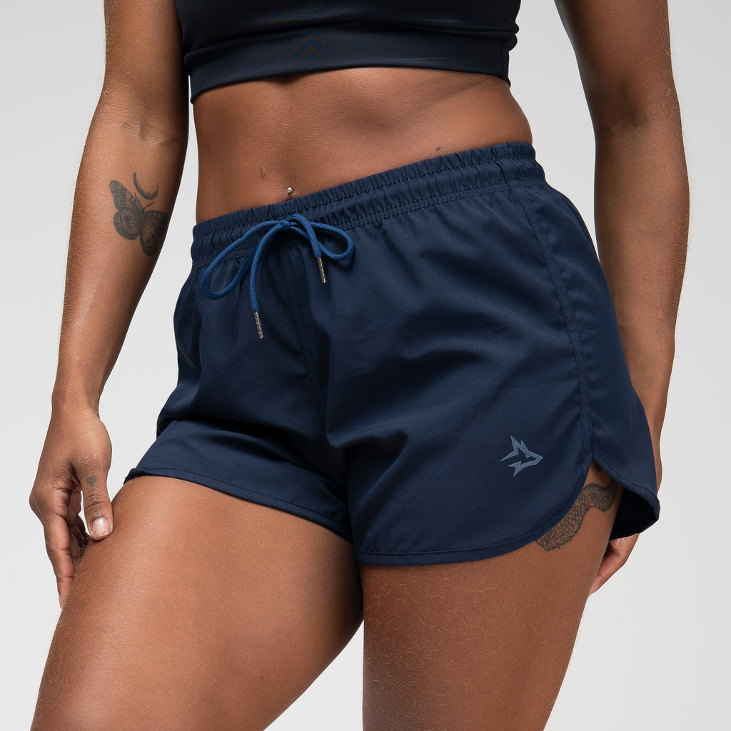 Short de Corrida Feminino Lupus Marinho