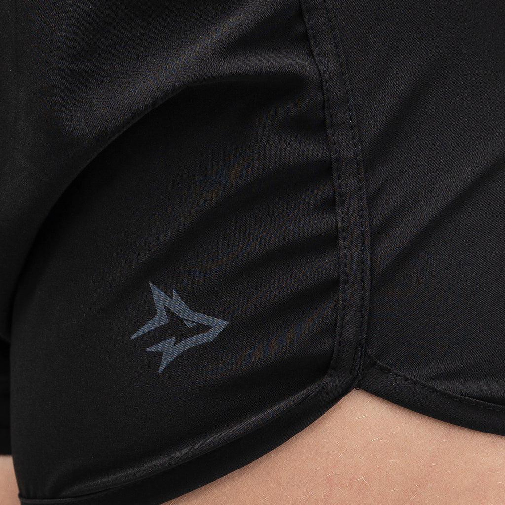 Short de Corrida Feminino Lupus Preto