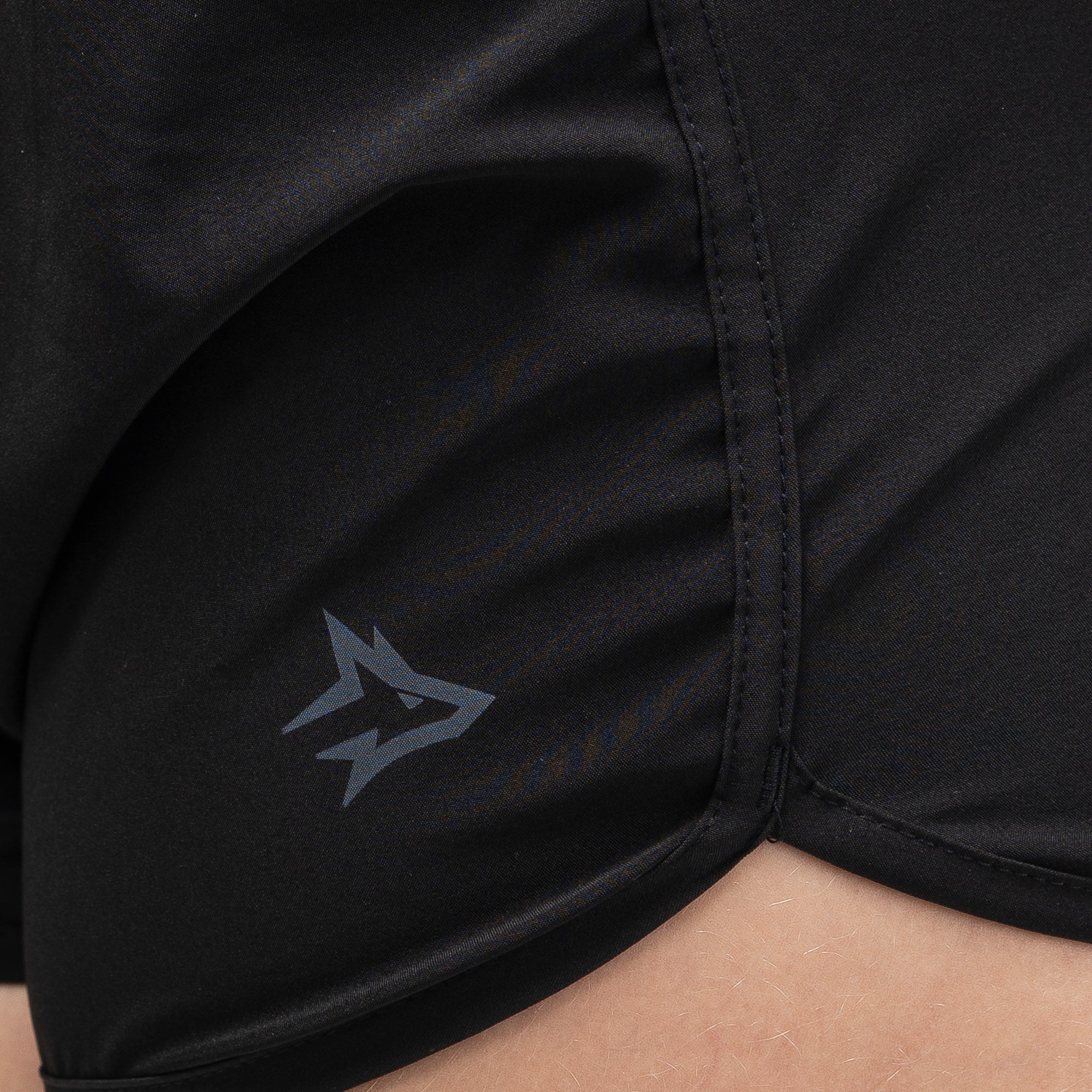 Short de Corrida Feminino Lupus Preto