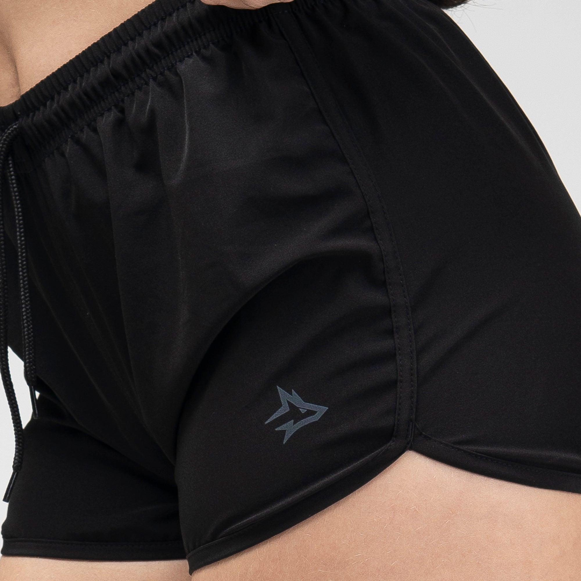 Short de Corrida Feminino Lupus Preto