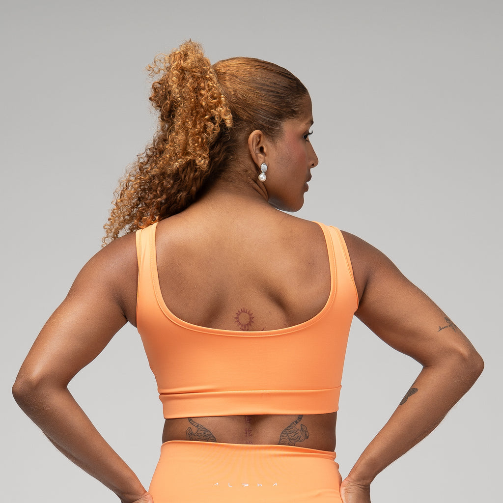 Top Basic Lupus Laranja Damasco