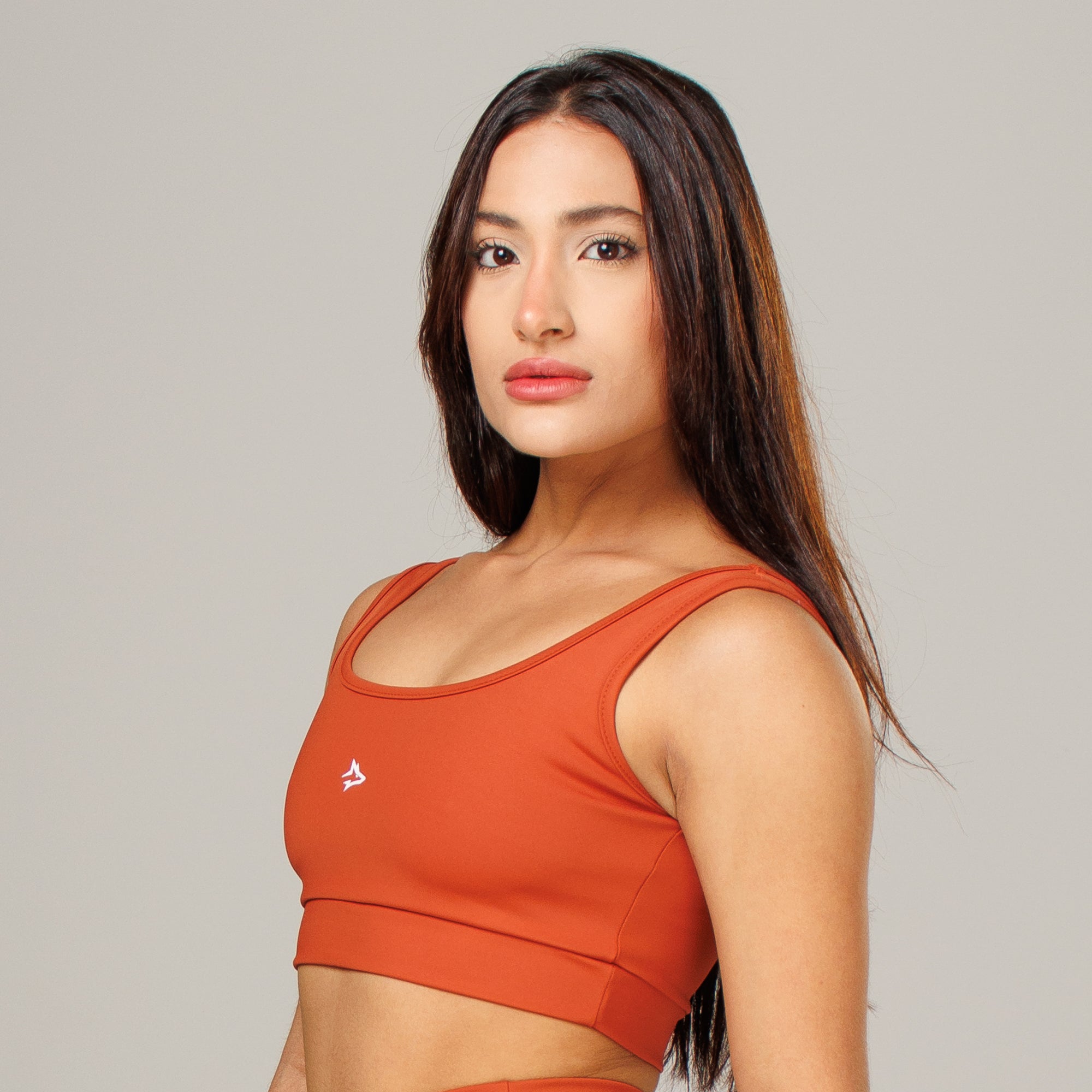 Top Basic Lupus Marrom Canela