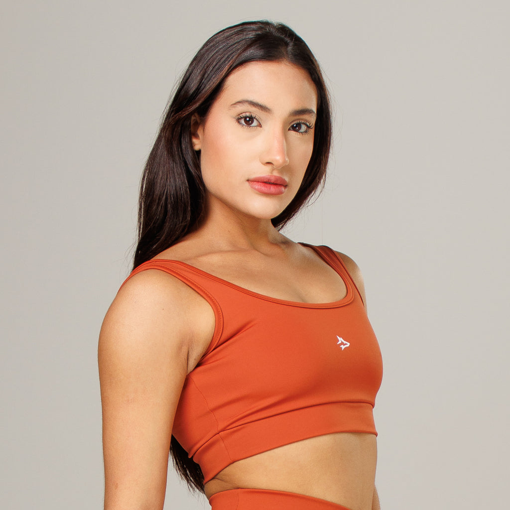 Top Basic Lupus Marrom Canela