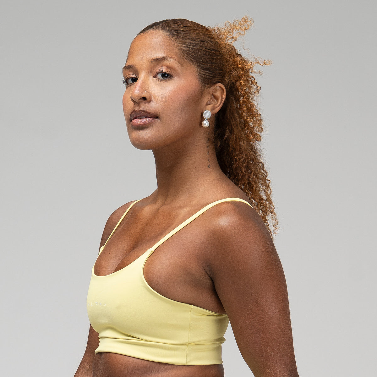 Top Basic New Horizon Amarelo Cítrico
