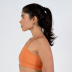 Top Basic New Horizon Laranja Damasco