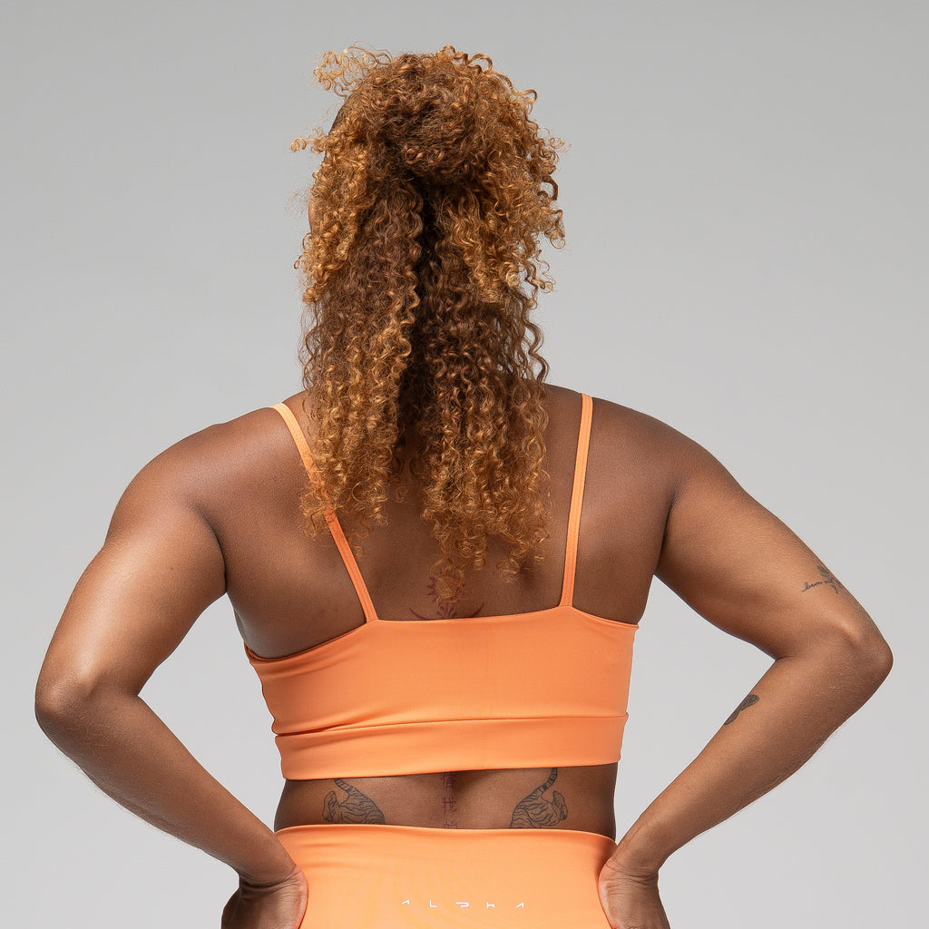 Top Basic New Horizon Laranja Damasco