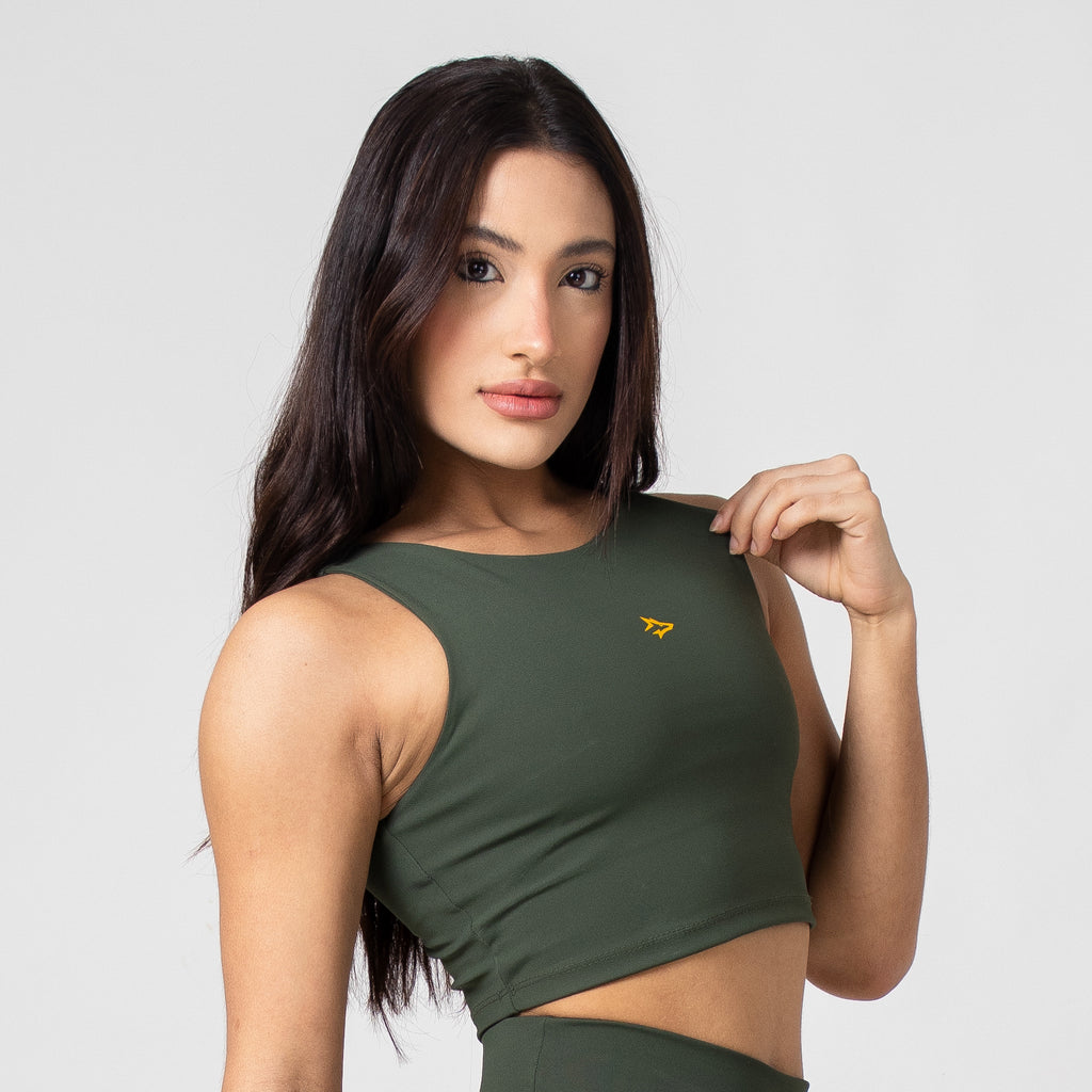 Top Basic Sport Lupus Verde Bandeira