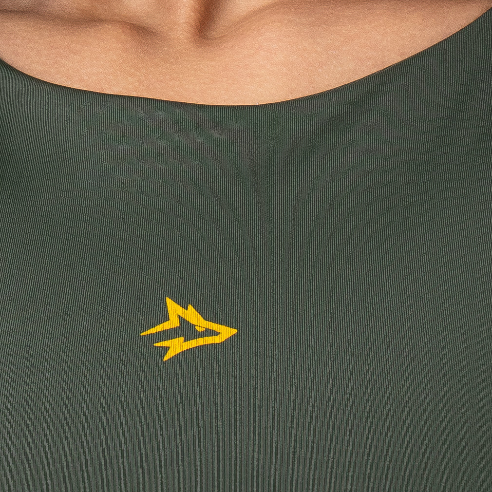 Top Basic Sport Lupus Verde Bandeira