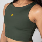 Top Basic Sport Lupus Verde Bandeira