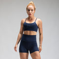 Conjunto Basic Feminino Top e Short - New Horizon Marinho
