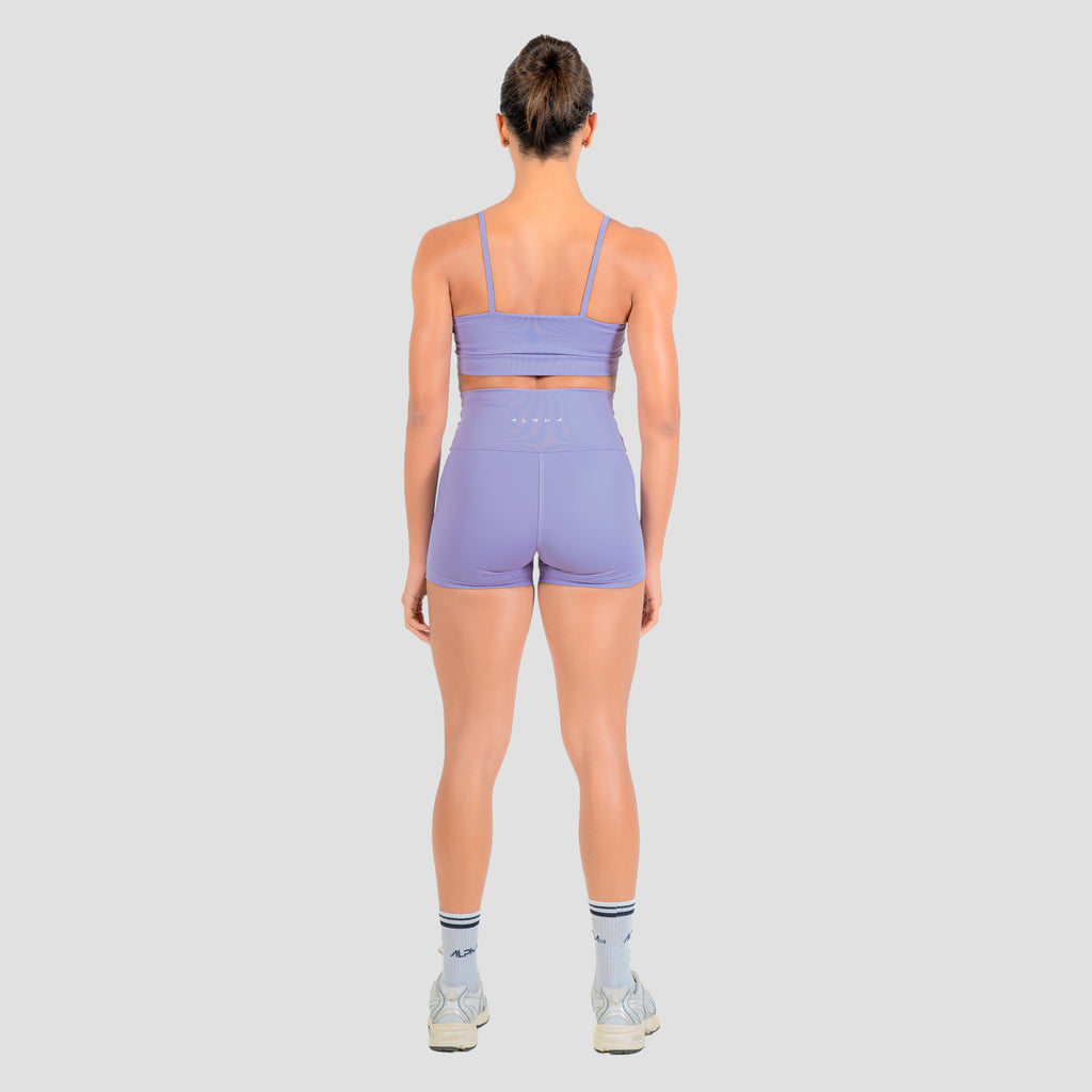Conjunto Basic Feminino Top e Short - New Horizon Violeta