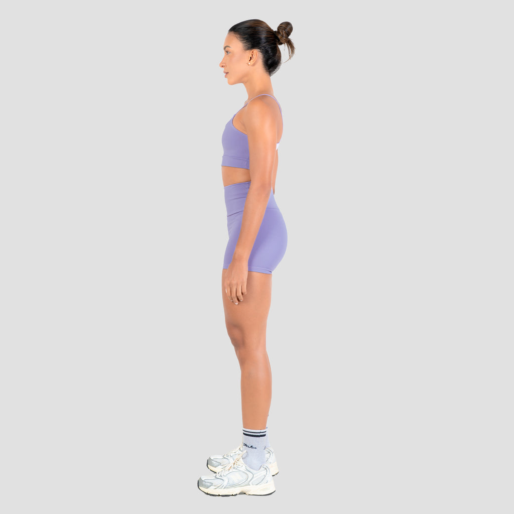 Conjunto Basic Feminino Top e Short - New Horizon Violeta