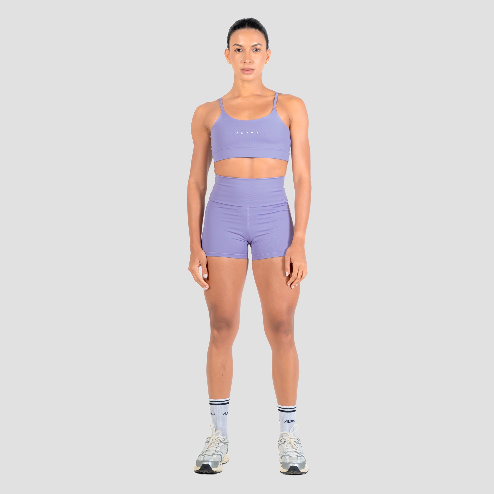 Conjunto Basic Feminino Top e Short - New Horizon Violeta