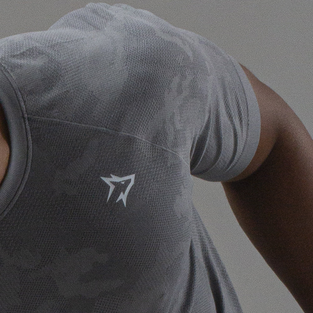 Camiseta Apex Dry New Lupus Cinza - Sem Costura