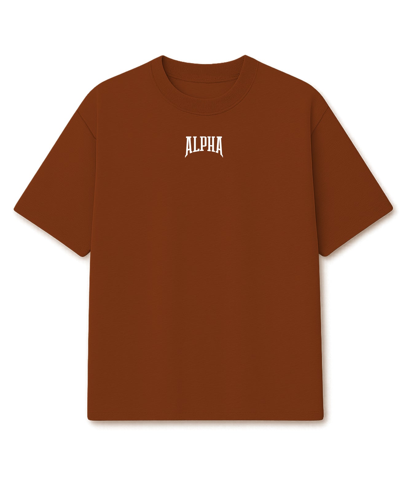 Camiseta Oversized Legacy Marrom Telha