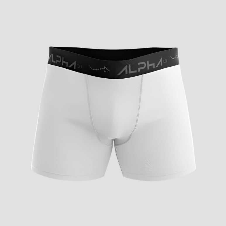 Cueca Boxer Alpha Branco