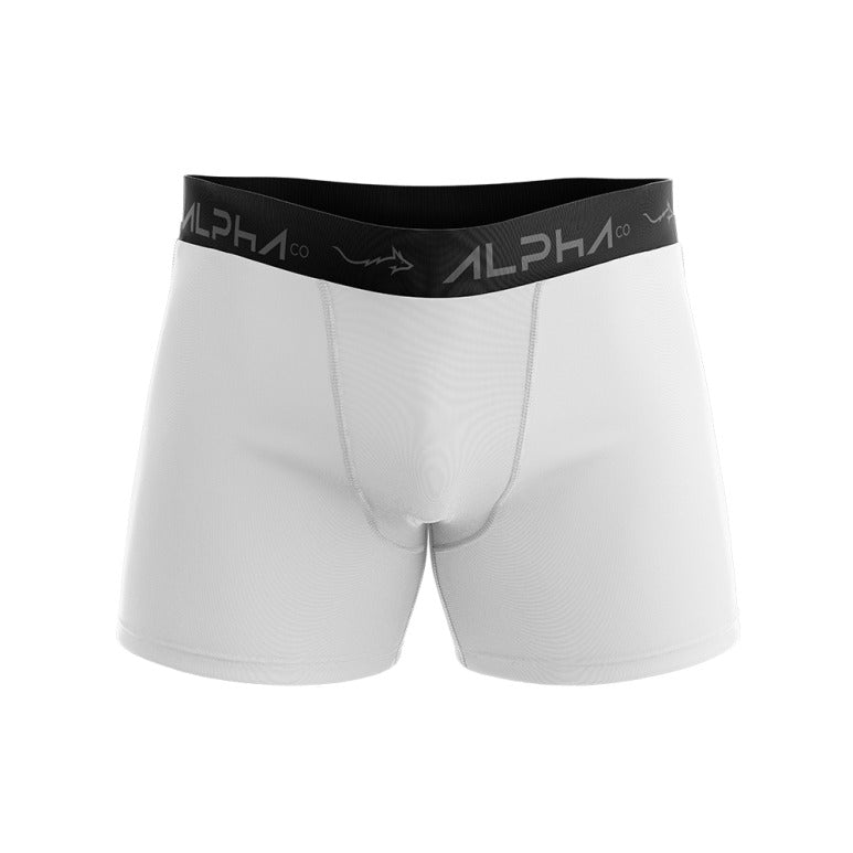 Cueca Boxer Alpha Co Branco