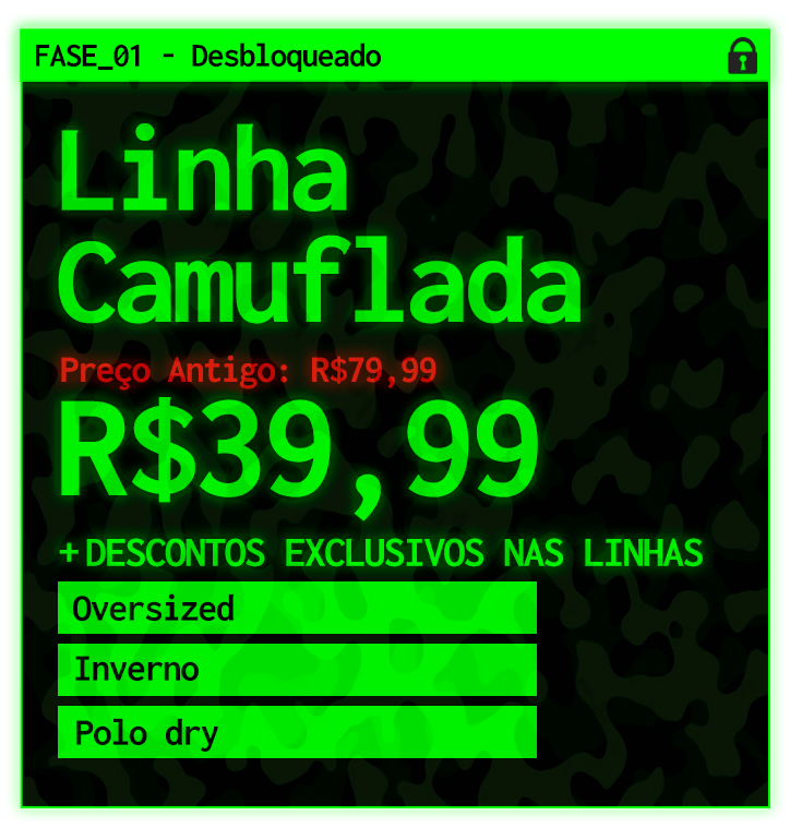Promoção Secreta Alpha