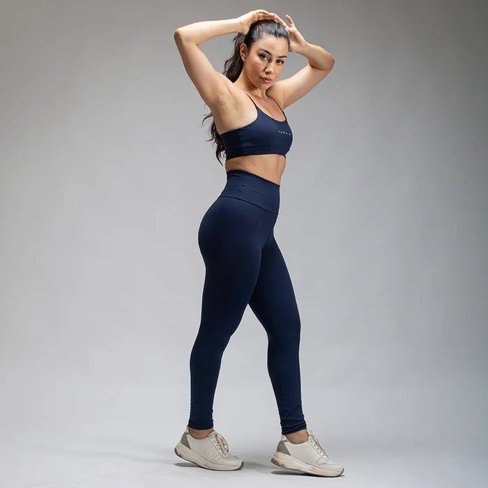 Conjunto Basic Feminino Top e Calça - New Horizon Marinho