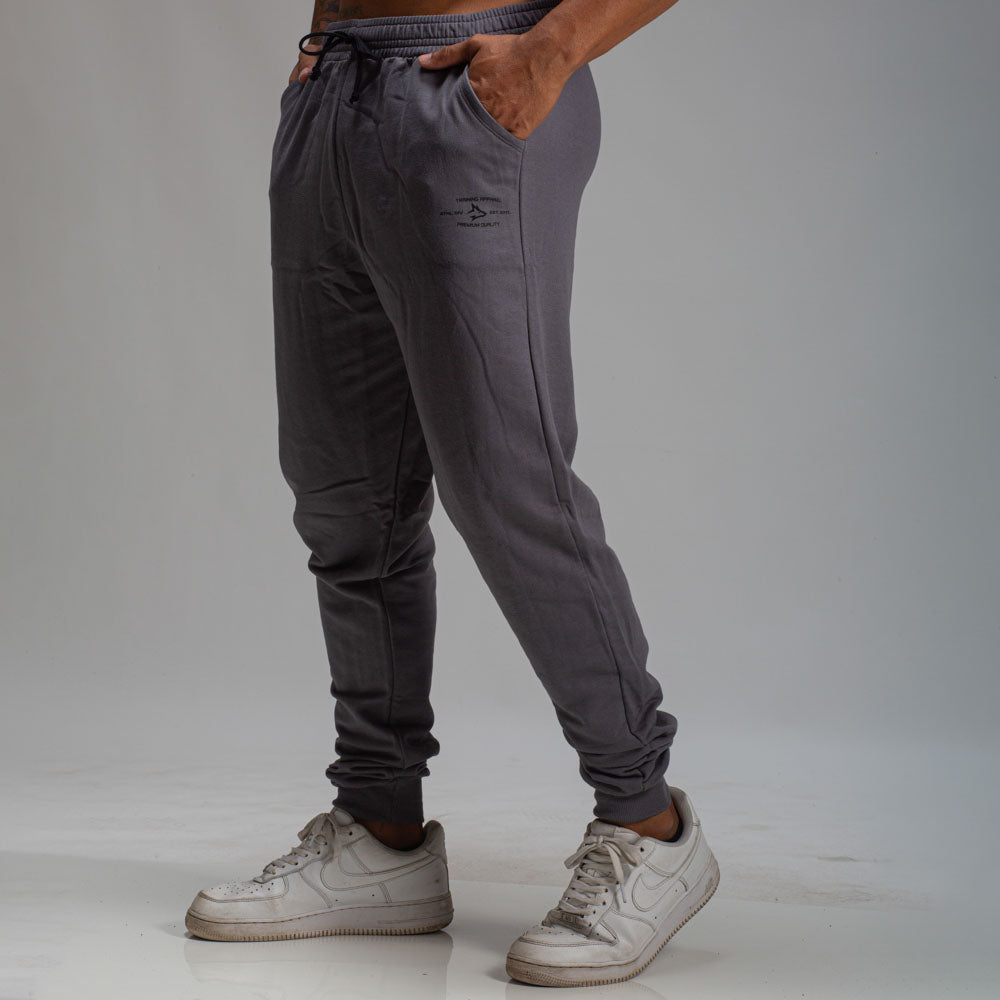 Calça Moletom Jogger Athletic Chumbo