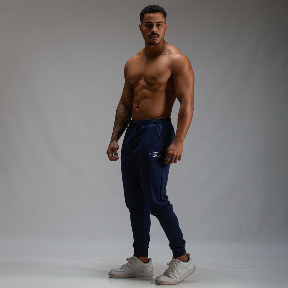 Calça Moletom Jogger Athletic Marinho