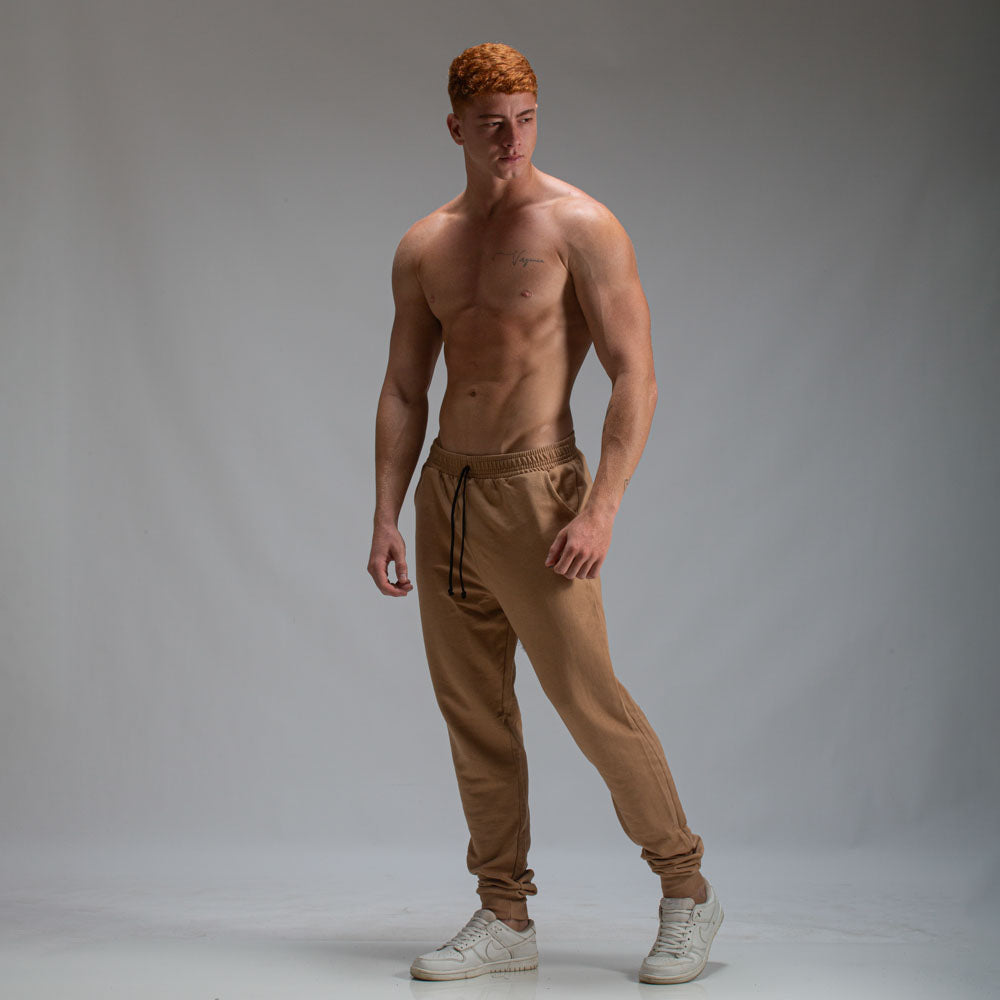 Calça Moletom Jogger Athletic Marrom