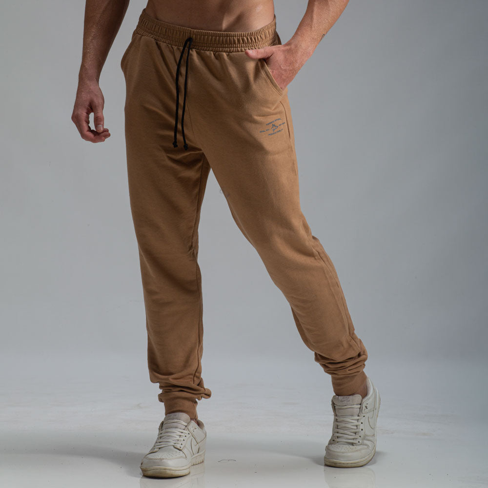 Calça Moletom Jogger Athletic Marrom