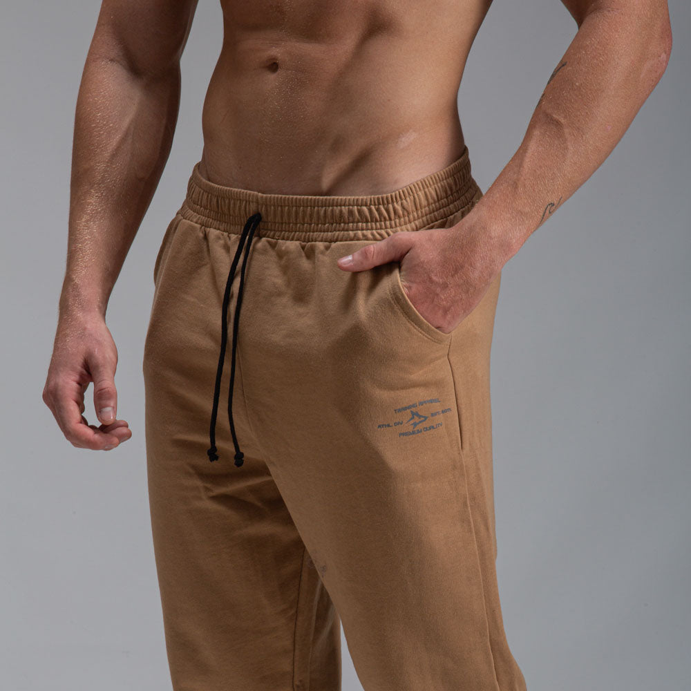 Calça Moletom Jogger Athletic Marrom