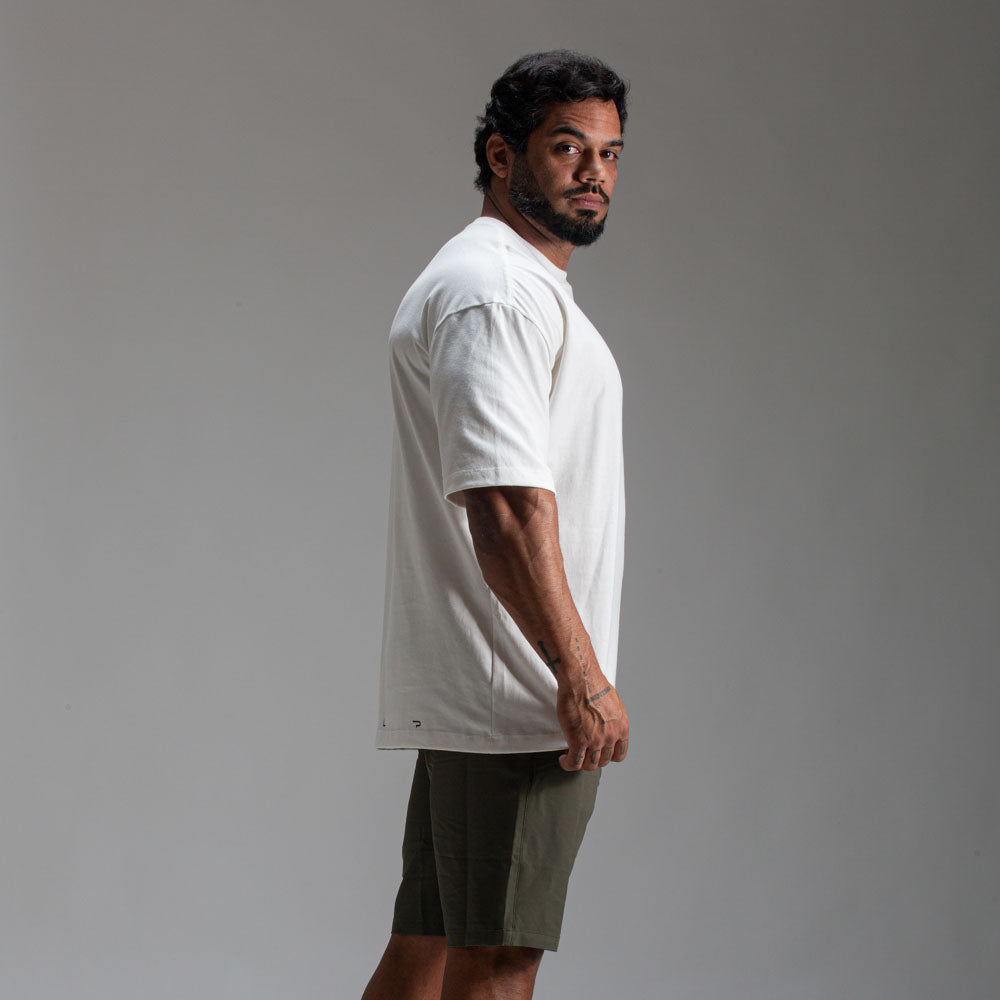 Camiseta Oversized Hero Off White