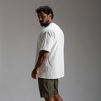 Camiseta Oversized Hero Off White