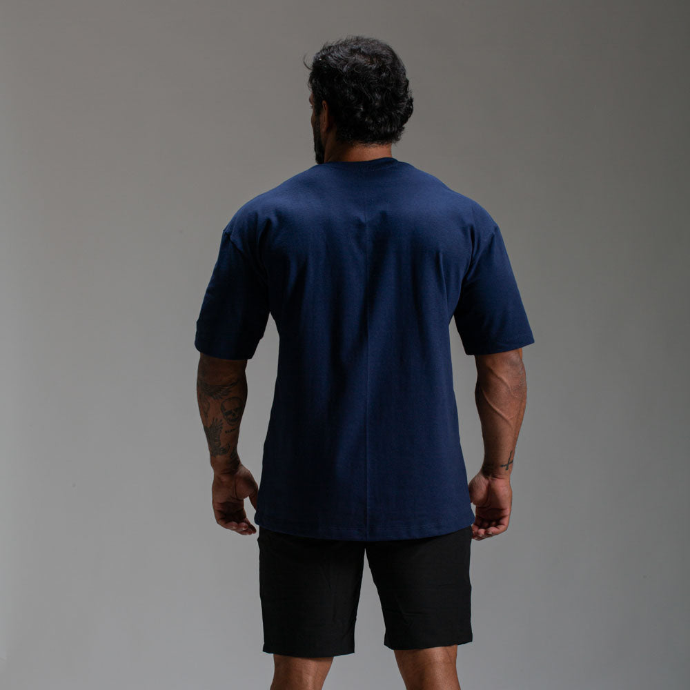 Camiseta Oversized Legacy Azul Marinho