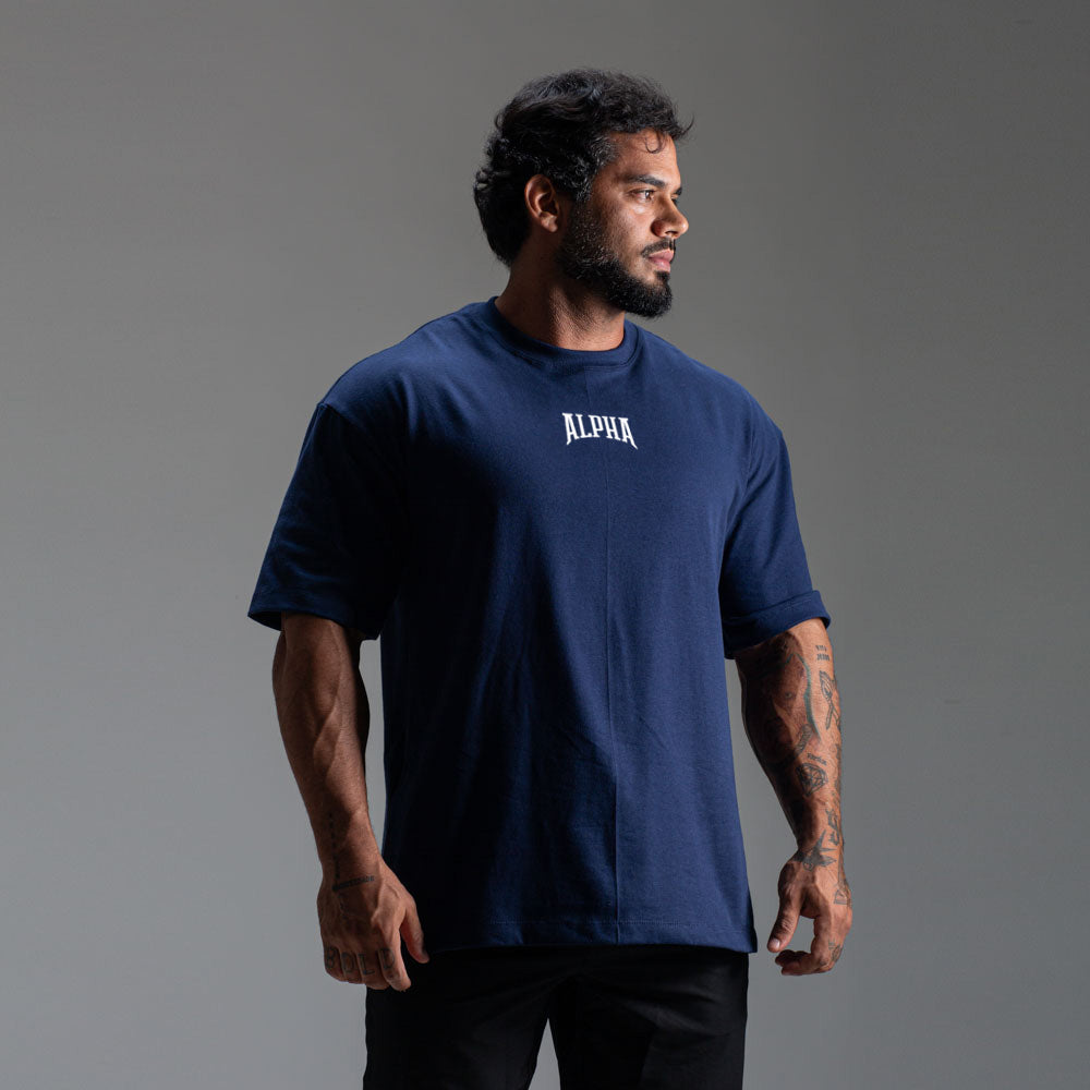 Camiseta Oversized Legacy Azul Marinho