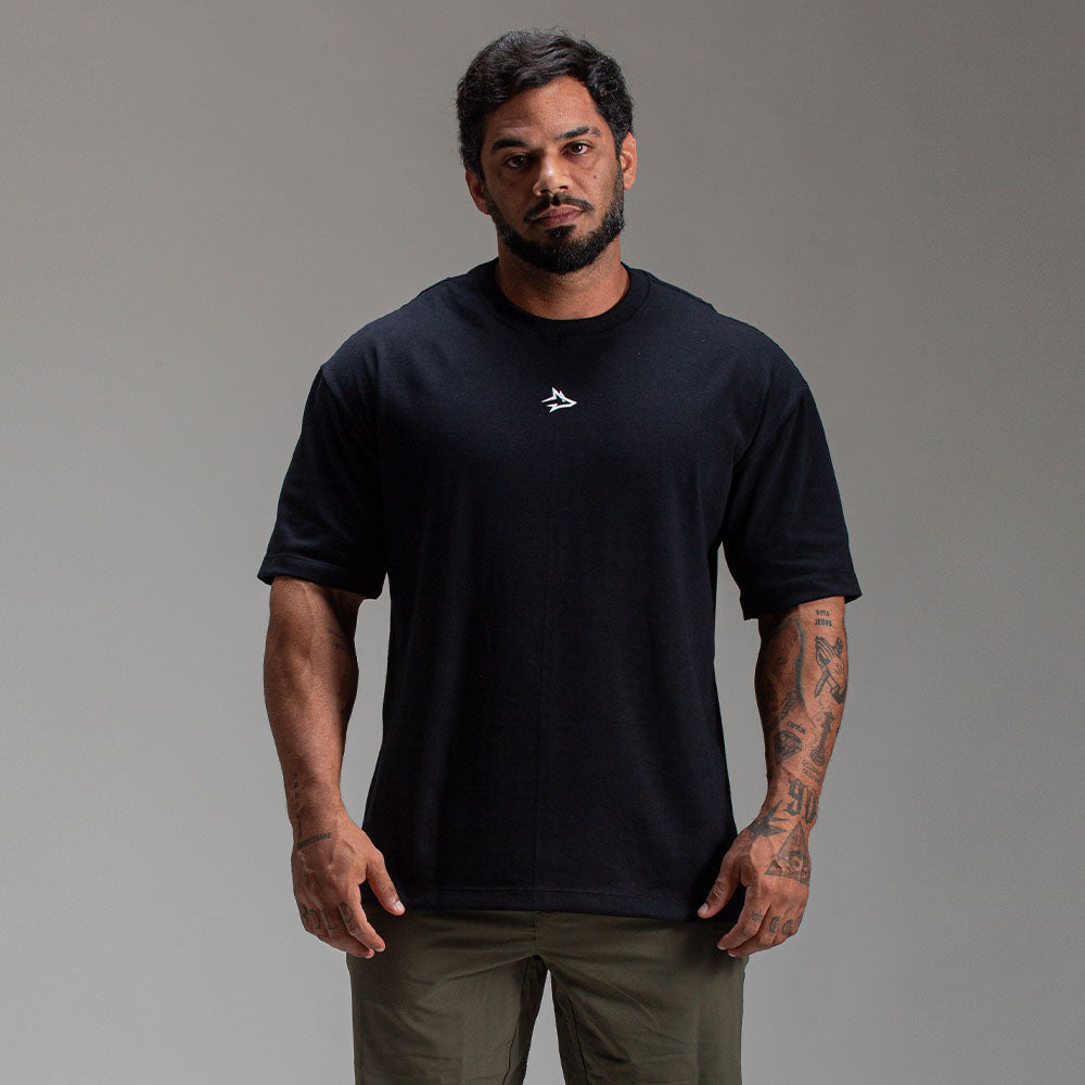 Camiseta Oversized Power Preto