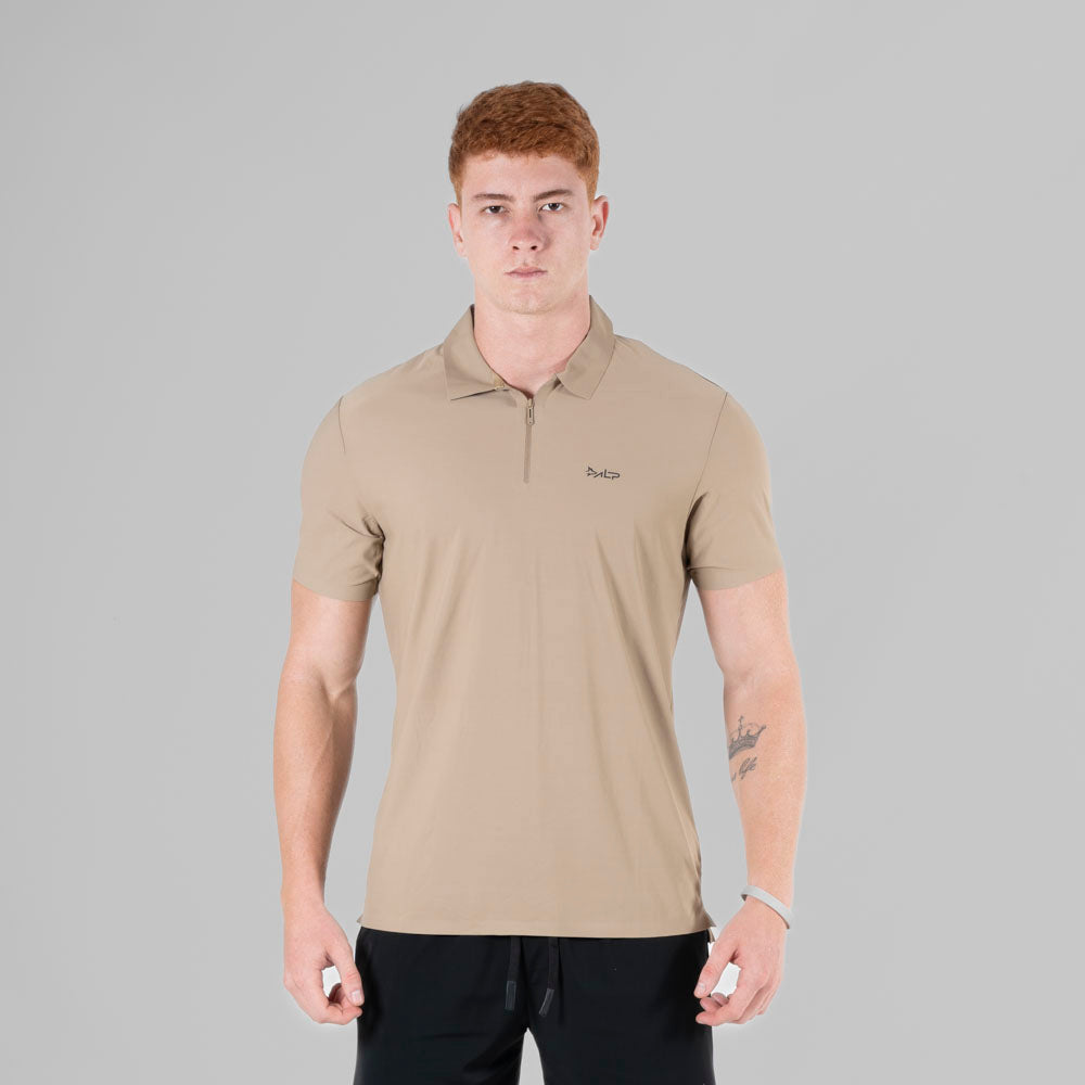 Camisa Polo Dry Fit Tenacity Caqui