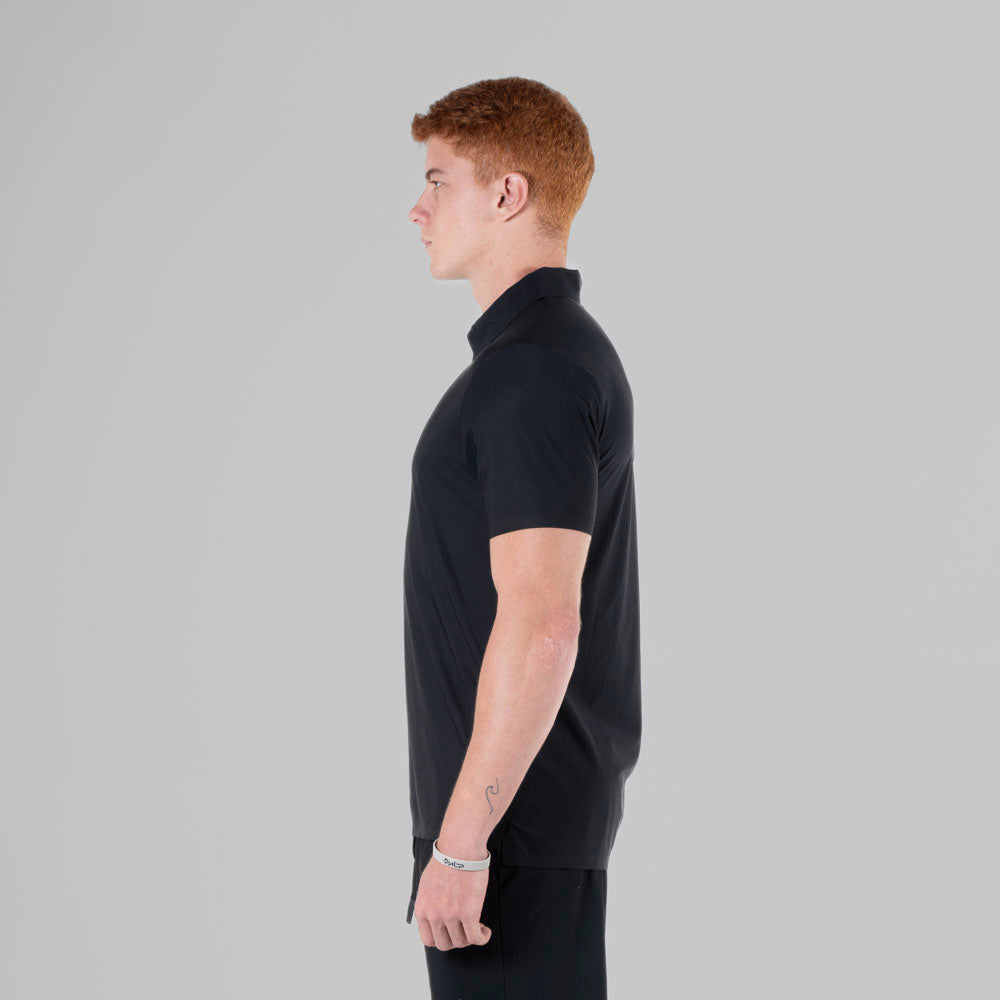 Camisa Polo Dry Fit Tenacity Preto
