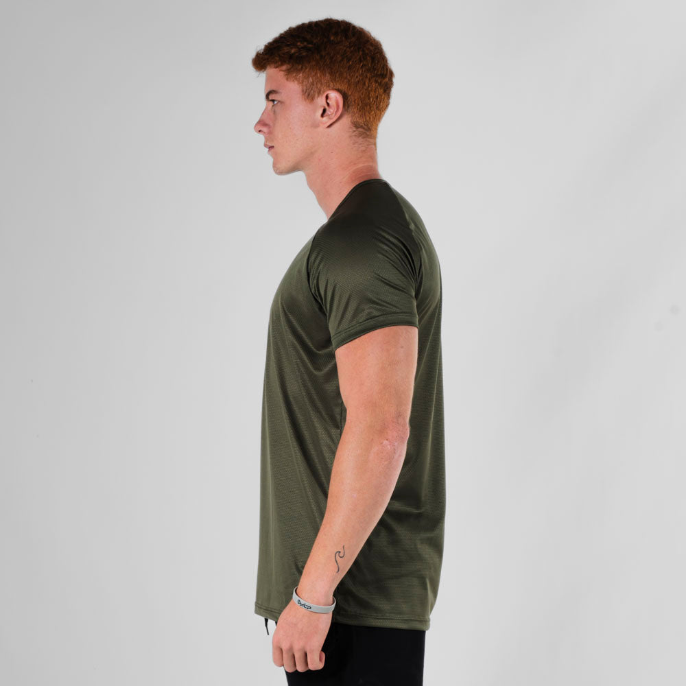 Camiseta Dry Fit Balance Verde Uva