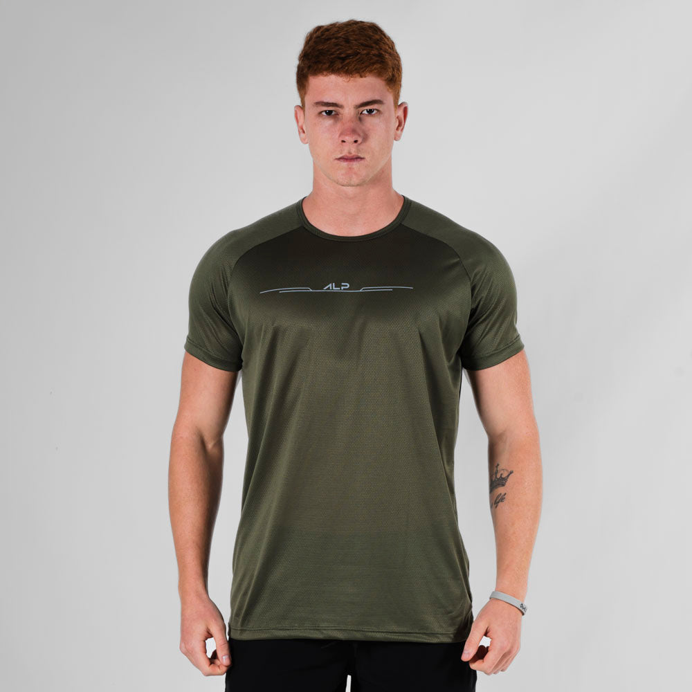 Camiseta Dry Fit Balance Verde Uva
