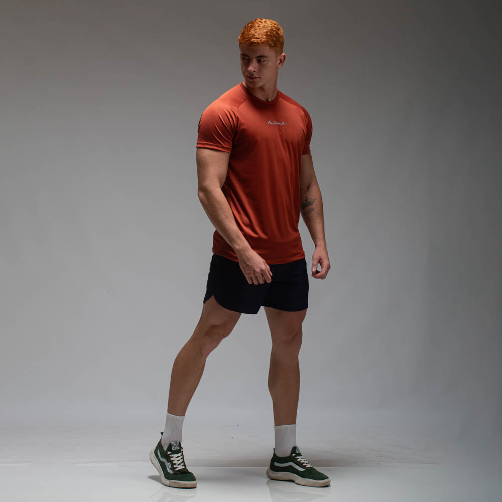 Camiseta Dry Fit New Fluid Terracota